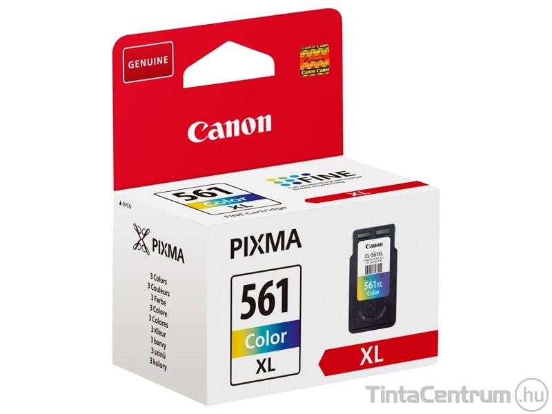 Canon 561XL (CL-561XL) színes eredeti tintapatron