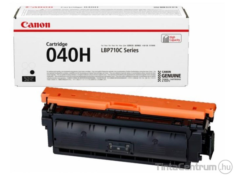 Canon 040H (CRG-040H) fekete [12500 oldal] eredeti toner