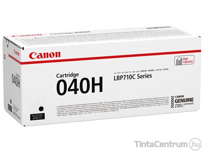 Canon 040H (CRG-040H) fekete [12500 oldal] eredeti toner