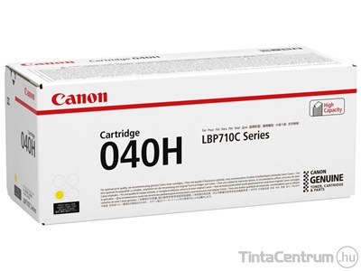 Canon 040H (CRG-040H) sárga [10000 oldal] eredeti toner