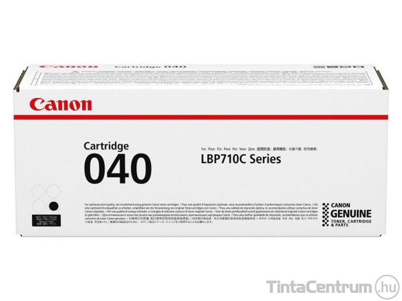 Canon 040 (CRG-040) fekete [6300 oldal] eredeti toner