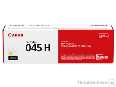 Canon 045H (CRG-045H) sárga [2300 oldal] eredeti toner