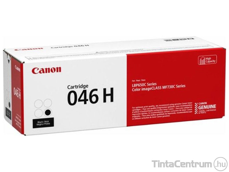 Canon 046H (CRG-046H) fekete [6300 oldal] eredeti toner