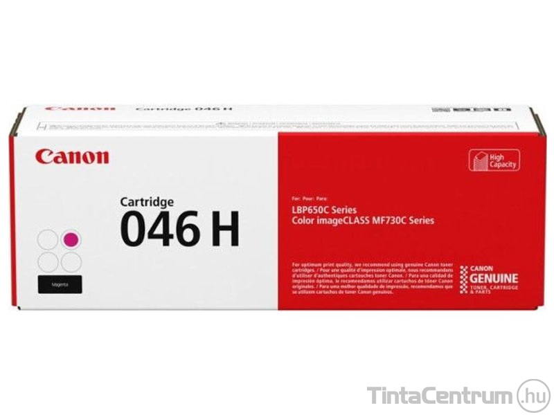 Canon 046H (CRG-046H) magenta [5000 oldal] eredeti toner