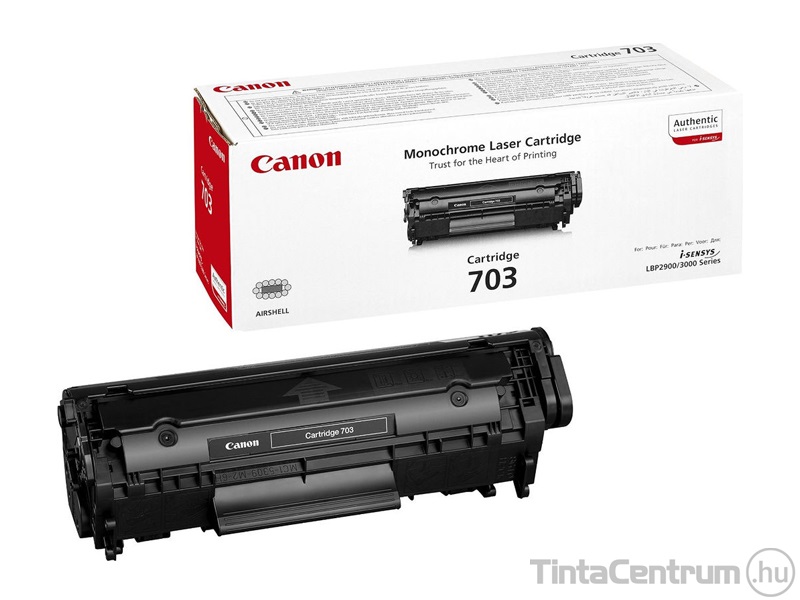 Canon 703 (CRG-703) fekete [2500 oldal] eredeti toner