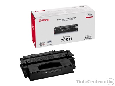 Canon 708H (CRG-708H) fekete [6000 oldal] eredeti toner