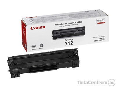 Canon 712 (CRG-712) fekete [1500 oldal] eredeti toner