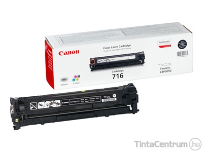 Canon 716 (CRG-716) fekete [2300 oldal] eredeti toner