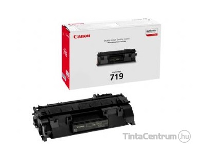 Canon 719 (CRG-719) fekete [2100 oldal] eredeti toner