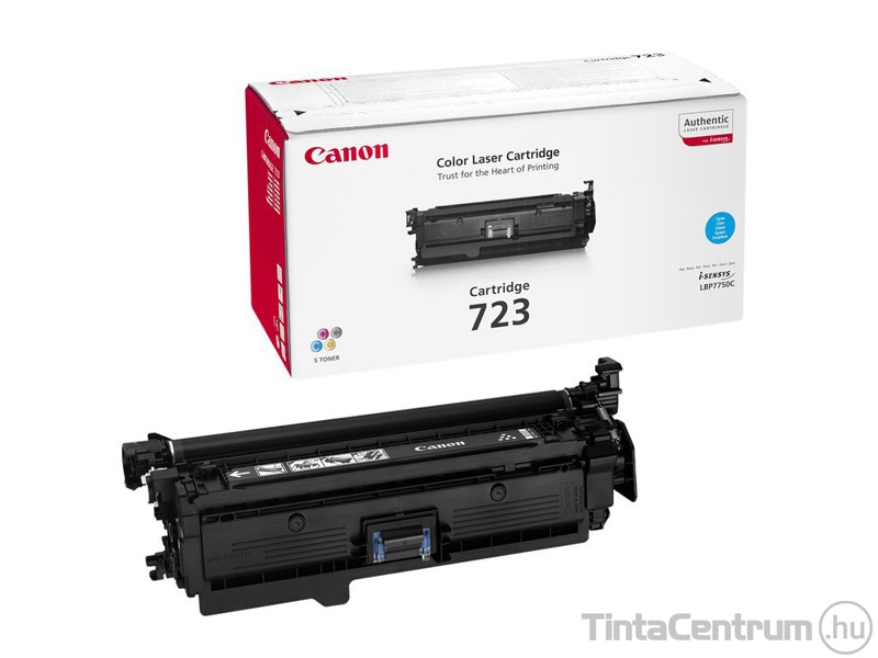 Canon 723 (CRG-723) ciánkék [8500 oldal] eredeti toner