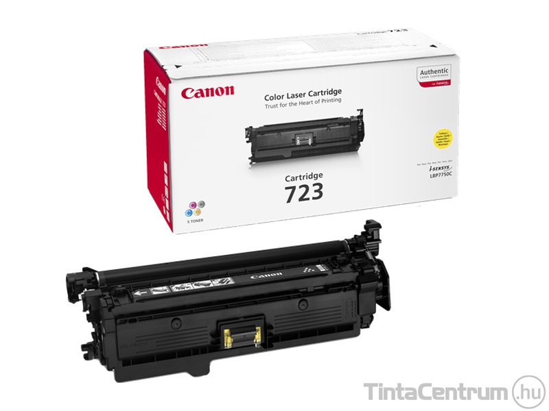 Canon 723 (CRG-723) sárga [8500 oldal] eredeti toner