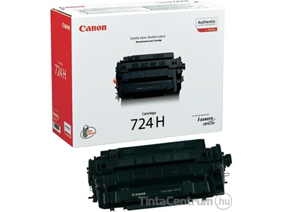 Canon 724H (CRG-724H) fekete [12000 oldal] eredeti toner