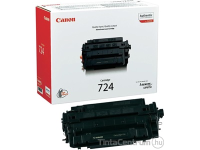 Canon 724 (CRG-724) fekete [6000 oldal] eredeti toner