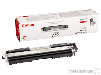 Canon 729 (CRG-729) fekete [1200 oldal] eredeti toner