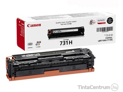 Canon 731H (CRG-731H) fekete [2400 oldal] eredeti toner