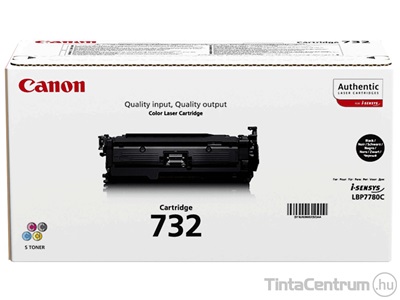 Canon 732 (CRG-732) fekete [6100 oldal] eredeti toner