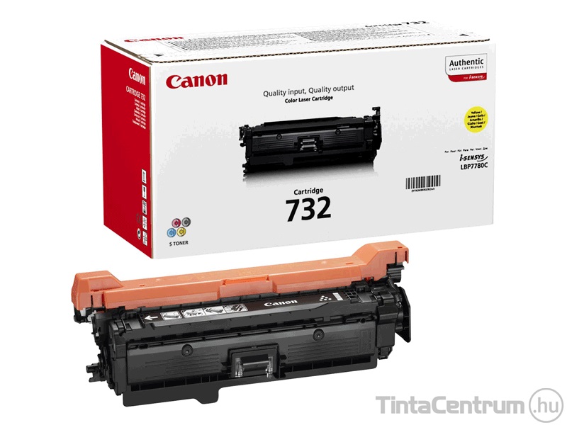 Canon 732 (CRG-732) sárga [6400 oldal] eredeti toner