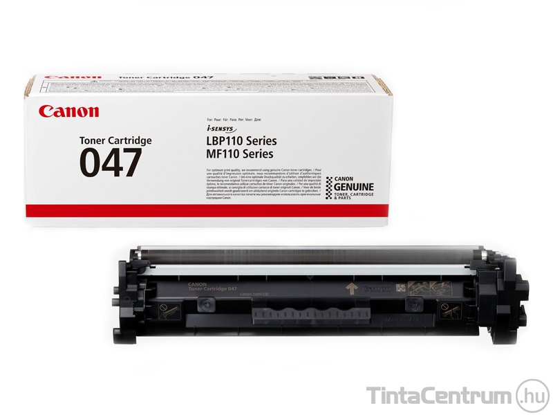 Canon 047 (CRG-047) fekete [1600 oldal] eredeti toner