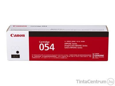 Canon 054 (CRG-054) fekete [1500 oldal] eredeti toner