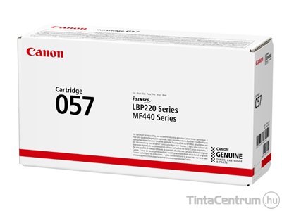 Canon 057 (CRG-057) fekete [3100 oldal] eredeti toner