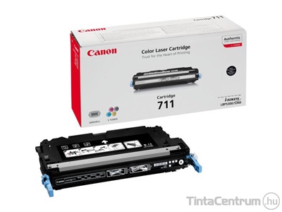 Canon 711 (CRG-711) fekete [6000 oldal] eredeti toner