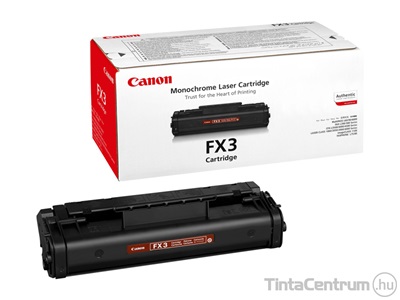 Canon FX3 (FX-3) fekete [2700 oldal] eredeti toner