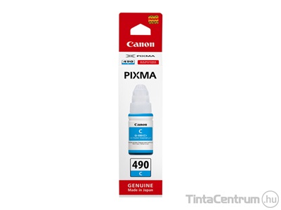 Canon 490 (GI-490 C) ciánkék [7000 oldal] eredeti utántöltő tinta