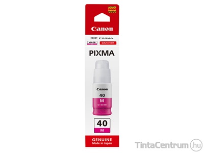 Canon 40 (GI-40 M) magenta [7700 oldal] eredeti utántöltő tinta