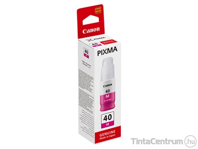 Canon 40 (GI-40 M) magenta [7700 oldal] eredeti utántöltő tinta