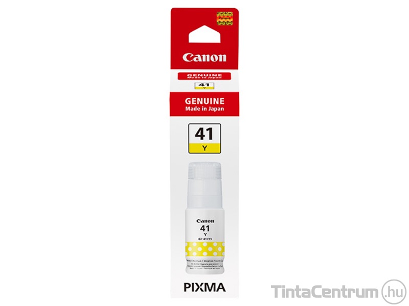 Canon 41 (GI-41 Y) sárga [7700 oldal] eredeti utántöltő tinta