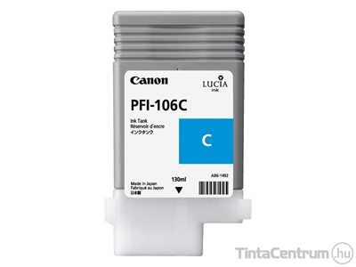 Canon PFI-106C ciánkék eredeti tintapatron