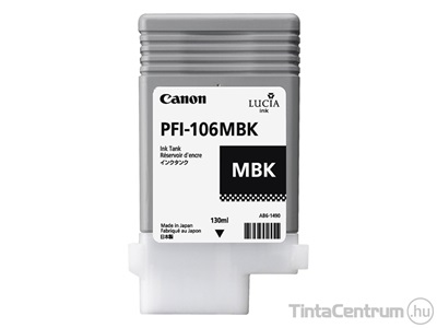 Canon PFI-106MBK mattfekete eredeti tintapatron