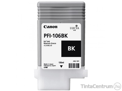 Canon PFI-106PBK fotó fekete eredeti tintapatron