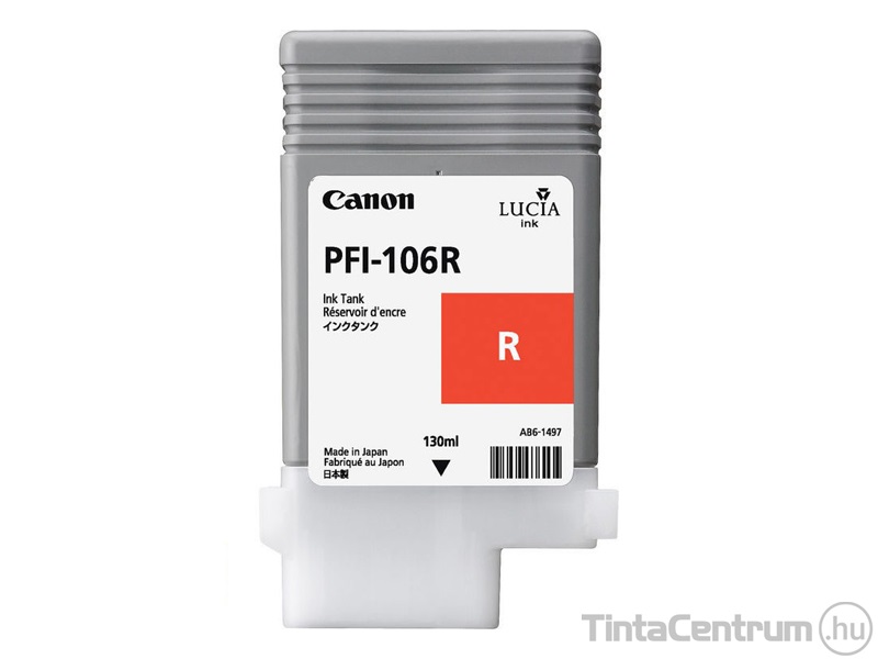 Canon PFI-106R piros eredeti tintapatron