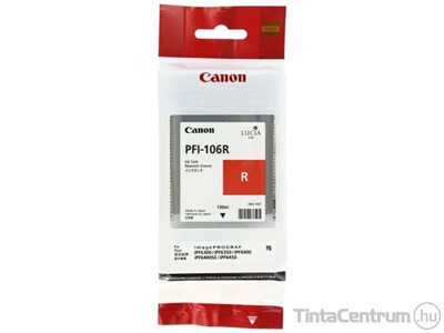 Canon PFI-106R piros eredeti tintapatron