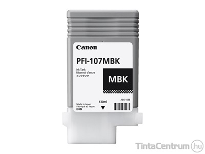 Canon PFI-107MBK mattfekete eredeti tintapatron