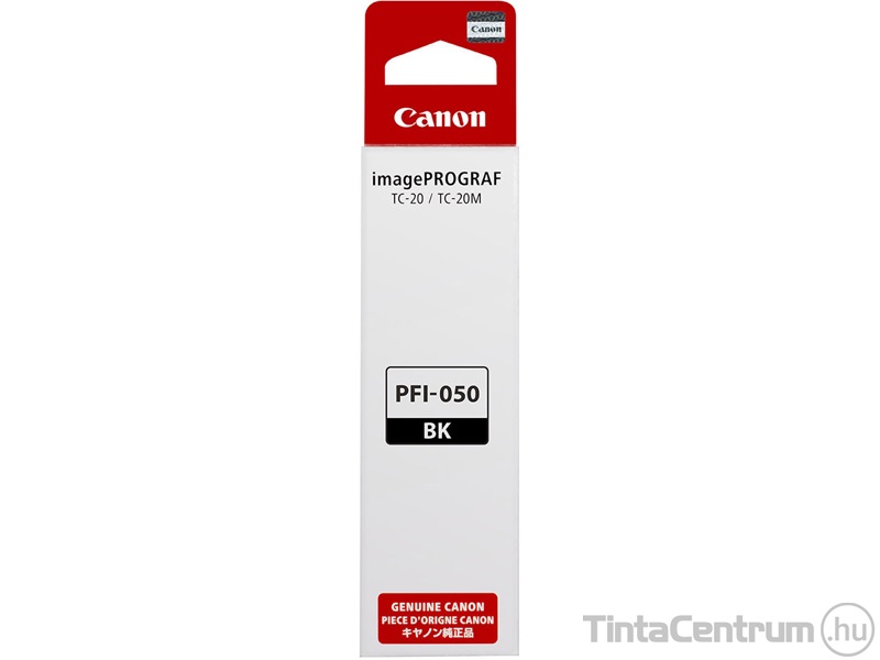 Canon PFI-050 BK fekete eredeti tintapatron