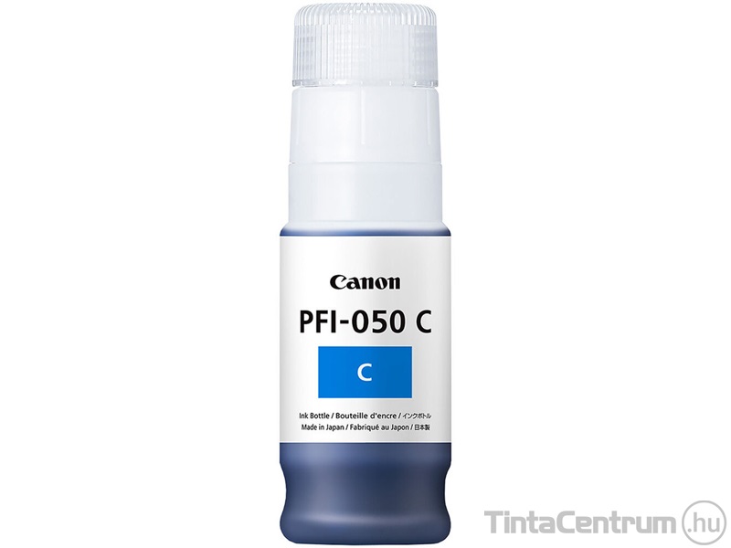 Canon PFI-050 C ciánkék eredeti tintapatron