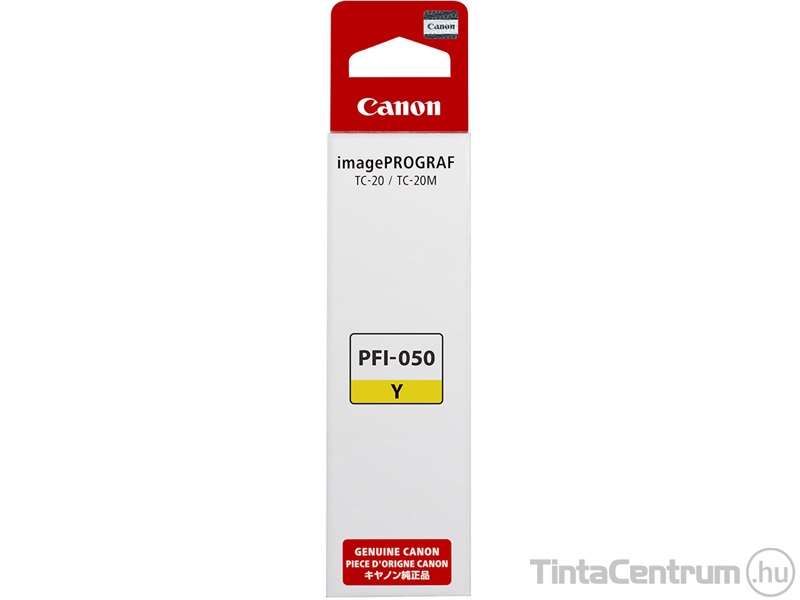 Canon PFI-050 Y sárga eredeti tintapatron