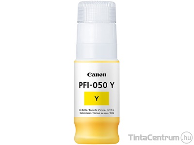 Canon PFI-050 Y sárga eredeti tintapatron