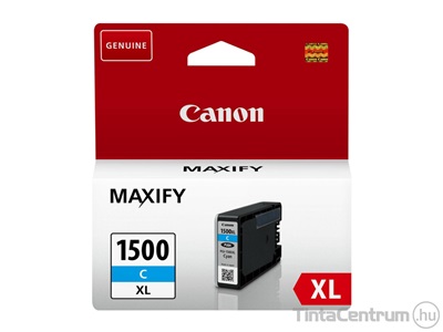 Canon 1500XL (PGI-1500XL C) ciánkék eredeti tintapatron