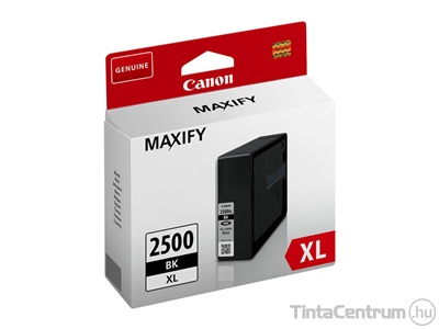 Canon 2500XL (PGI-2500XL BK) fekete eredeti tintapatron