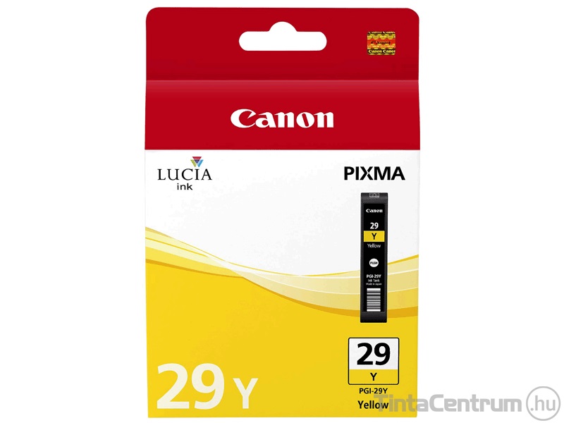 Canon 29 (PGI-29Y) sárga eredeti tintapatron