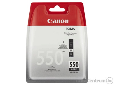 Canon 550 (PGI-550BK) fekete eredeti tintapatron