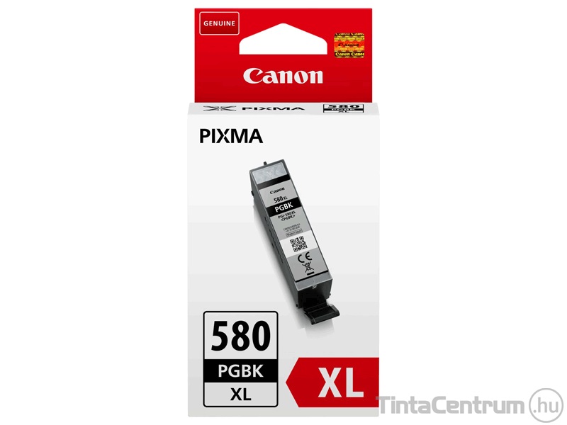 Canon 580XL (PGI-580XL PGBK) fekete (PIGMENT) eredeti tintapatron