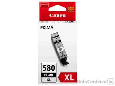 Canon 580XL (PGI-580XL PGBK) fekete (PIGMENT) eredeti tintapatron