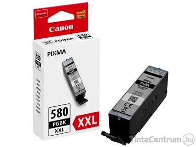 Canon 580XXL (PGI-580XXL PGBK) fekete (PIGMENT) eredeti tintapatron