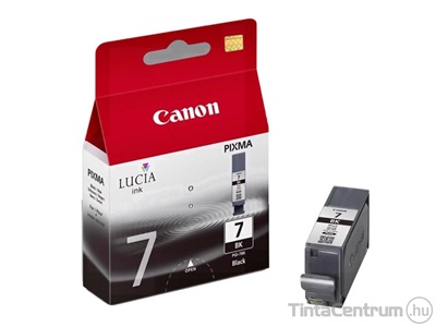 Canon 7 (PGI-7BK) fekete eredeti tintapatron