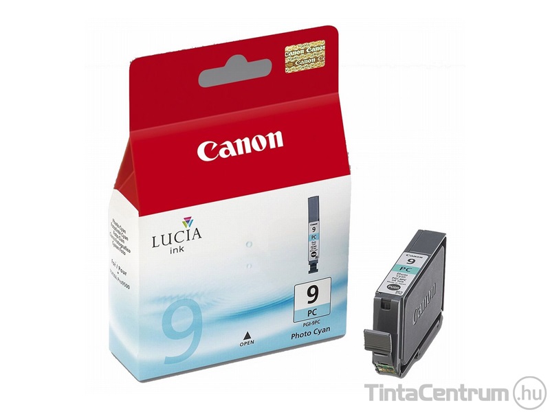 Canon 9 (PGI-9PC) fotó ciánkék eredeti tintapatron