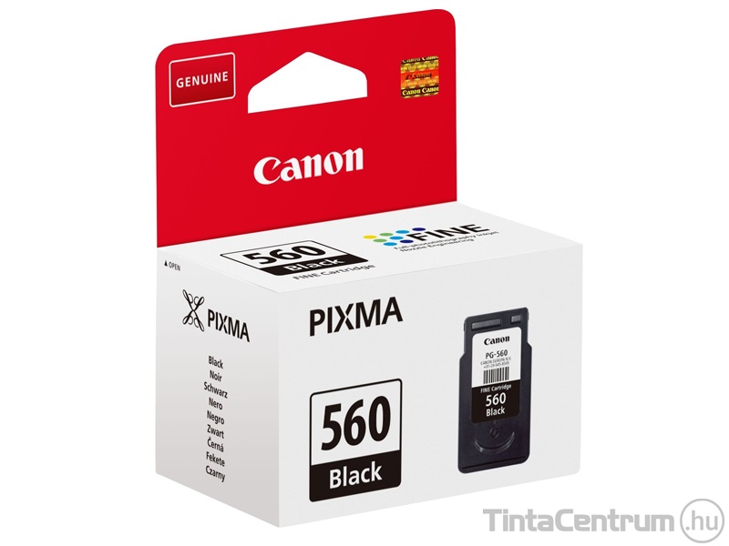 Canon 560 (PG-560BK) fekete eredeti tintapatron